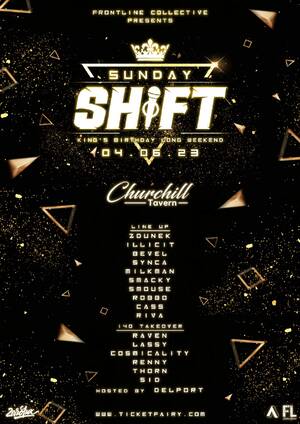 SUNDAY SHIFT - King's Birthday Long Weekend