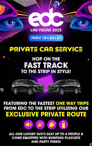 EDC Las Vegas 2023 - Private Car One-Way Service photo
