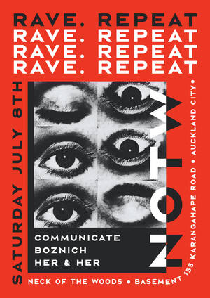 RAVE REPEAT Feat. COMMUNICATE, BOZNICH, HER & HER photo