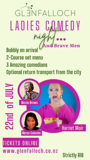 LADIES COMEDY NIGHT (and brave men)