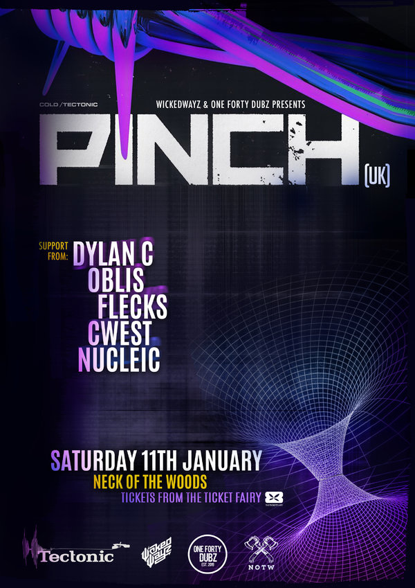 PINCH (UK, Tectonic) Auckland Tickets Auckland Neck of the woods