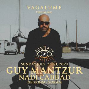 VAGALUME SUNDAZE GUY MANTZUR @VAGALUME