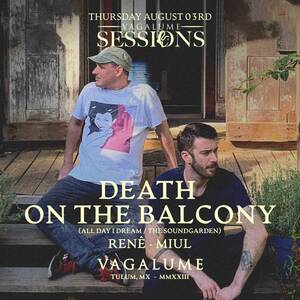VAGALUME SESSIONS DEATH ON THE BALCONY @VAGALUME