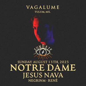 VAGALUME SUNDAZE NOTRE DAME @VAGALUME photo