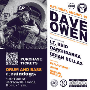 JaxDnB Presents: Dave Owen [Metalheadz] plus guests