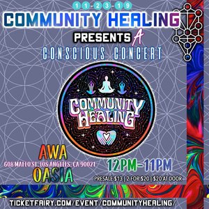 COMMUNITY HEALING CONSCIOUS CONCERT