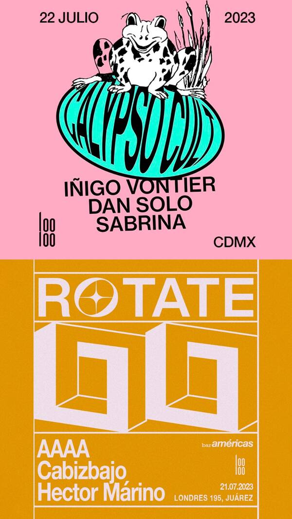 Calypso Cult & Rotate Weekend Looloo Tickets Juárez LooLoo Studio The Ticket Fairy