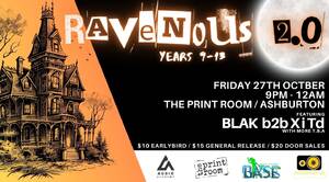 ❌RAVENOUS 2❌ Ashburton Youth Rave