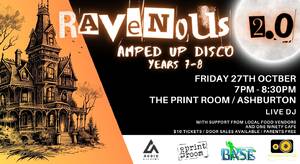 ❌RAVENOUS 2❌ Ashburton Youth Rave