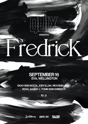 QUIX presents: FREDRICK | Wellington