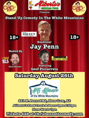 Stand-Up Comedy In The White Mountain’s