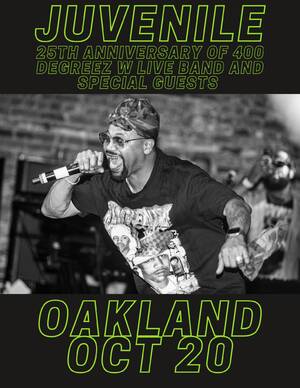 Juvenile's Oakland 25th Anniversay of 400 Degreez photo