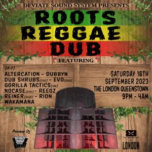 Deviate Sound System Presents: ROOTS REGGAE DUB