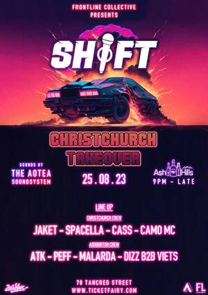 SHIFT Ashburton - C-City Takeover