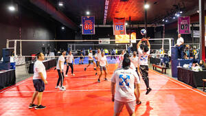 Knockout Volleyball Tournament photo