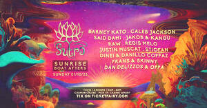 SUTRA SUNRISE AFTERS BOAT//4:00AM - 8:00 AM//SEPT LONG WKND