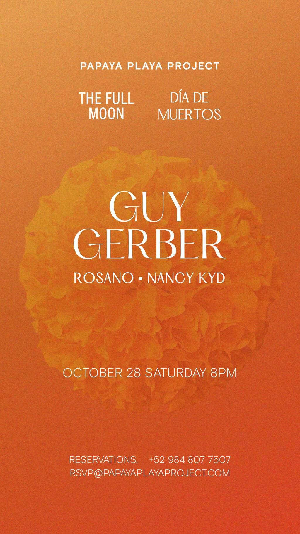 THE FULL MOON / DIA DE MUERTOS / GUY GERBER