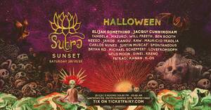 SUTRA SUNSET// HALLOWEEN @ WATSON'S EQ // OCT 28 // 10 HOUR PARTY photo