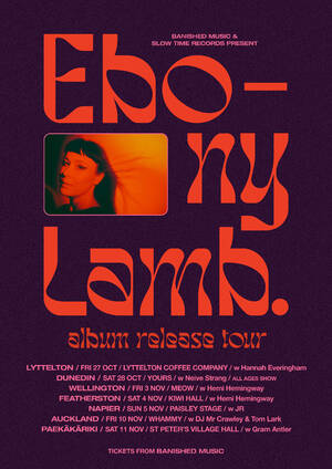 Ebony Lamb - Album Release Tour | Wellington photo