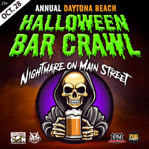 Halloween Bar Crawl: Nightmare On Main Street (Daytona Beach)