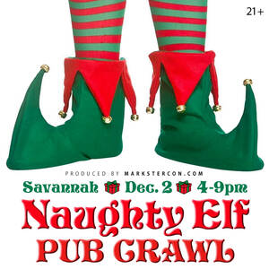 Naughty Elf Pub Crawl (Savannah)