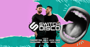 POINTERS PRESENTS: SWITCH DISCO photo