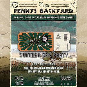 The Listening Party 9: PENNY'S BACKYARD (Day Party)