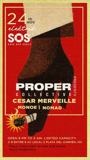 SOS & Proper Collective present Cesar Merveille photo
