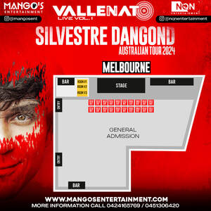 SILVESTRE DANGOND AUSTRALIAN TOUR  MELBOURNE