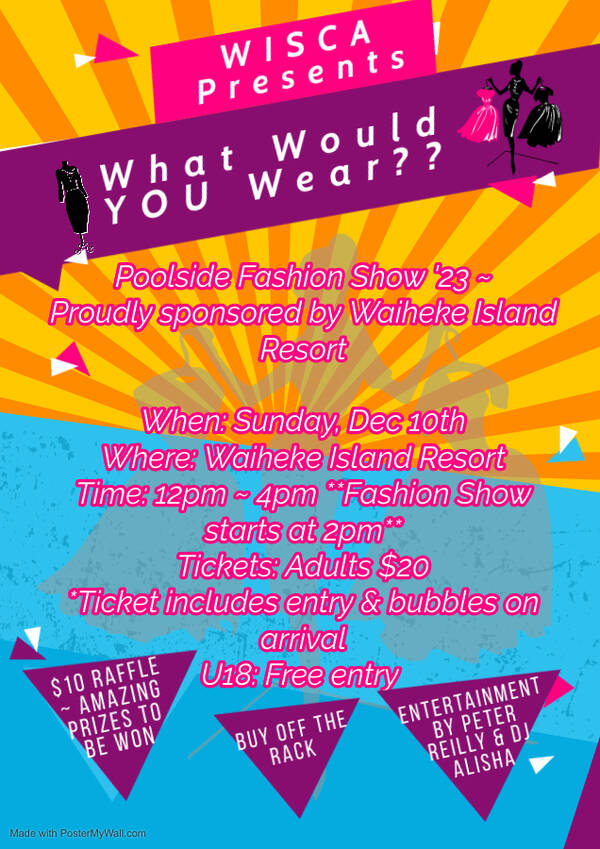 What Would YOU Wear? Tickets Waiheke Waiheke Island Resort Ticket