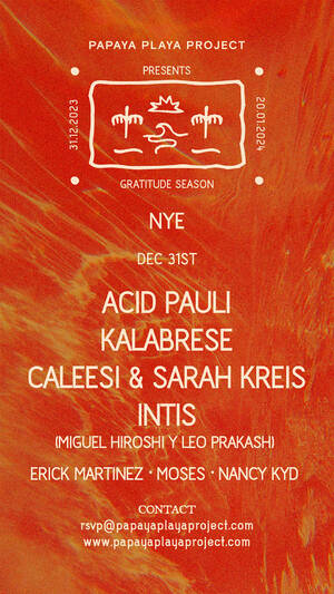 Acid Pauli & Kalabrese - NYE - December 31