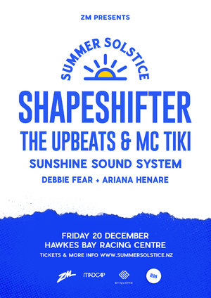 Shapeshifter w/ The Upbeats & MC Tiki + more - Hawke's Bay photo