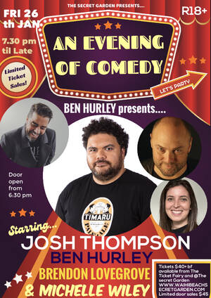 An evening of comedy