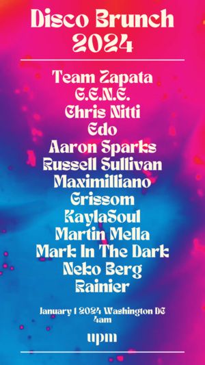Disco Brunch 2024