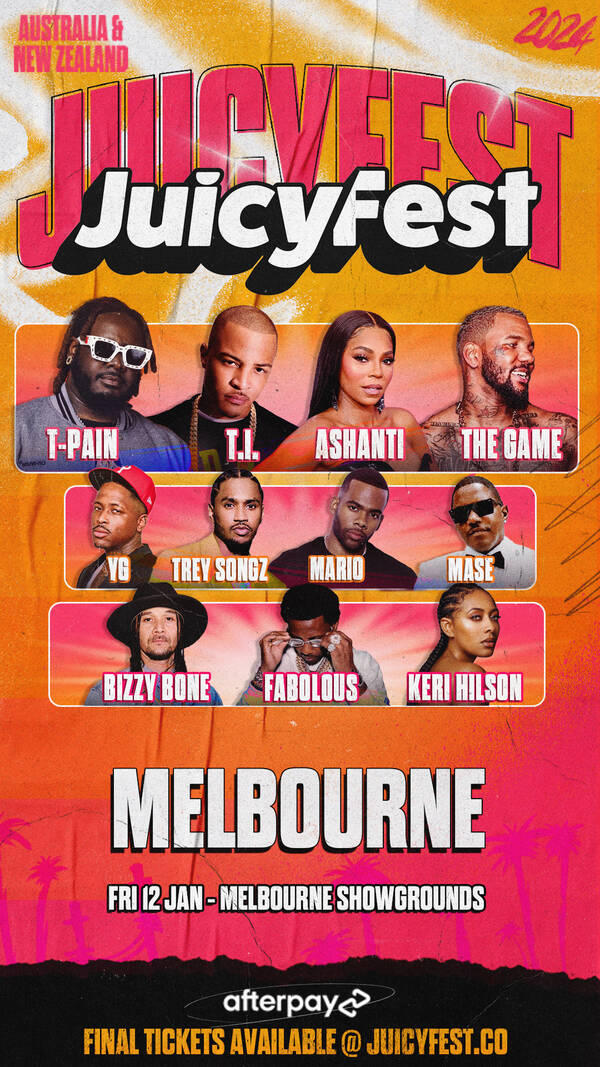 Juicy Fest Melbourne Tickets Ascot Vale Melbourne Showgrounds