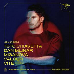 SINNER PRESENTS TOTO CHIAVETTA @VAGALUME photo