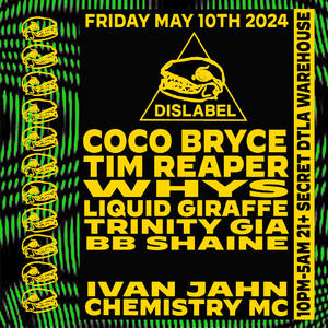 DISLABEL presents: Coco Bryce, Tim Reaper, + more