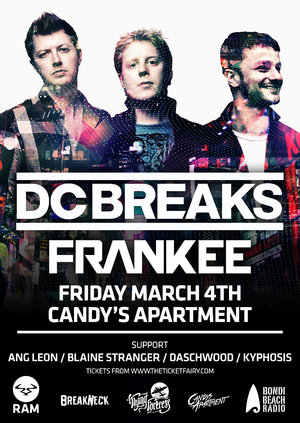 DC Breaks [UK] & Frankee [UK] pres by Breakneck x Flying Fortress photo