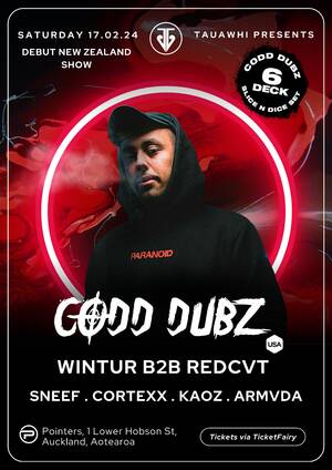 TAUAWHI PRESENTS: CODD DUBZ (USA)