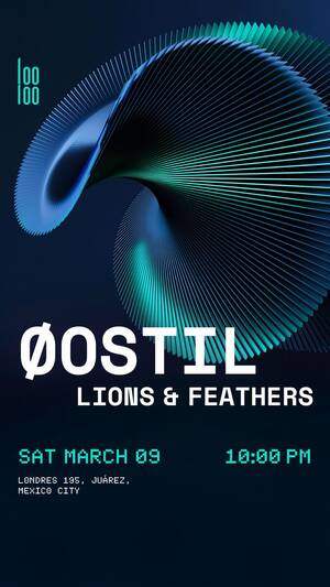 Øostil w/Lions and Feathers @ Looloo photo