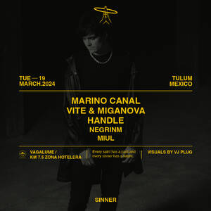 SINNER PRESENTS MARINO CANAL photo