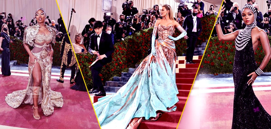 Met Gala 2022: Blake Lively Stuns In Atelier Versace Gown