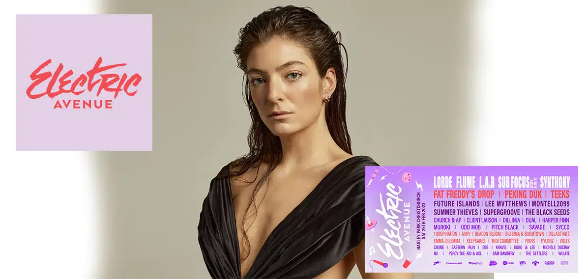 Lorde, Flume, Sub Focus, and More To Take Over Electric Avenue Music