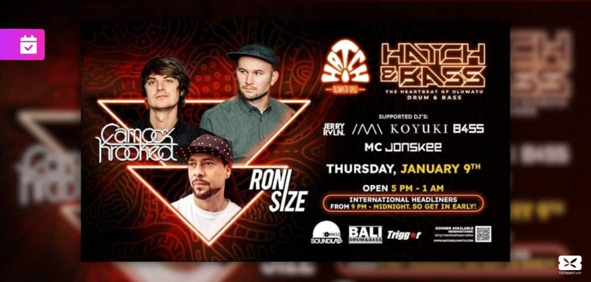 Camo Krooked And Roni Size To Perform In Bali In 2025 TFword Camo Krooked And Roni Size To Perform In Bali In 2025 TFword