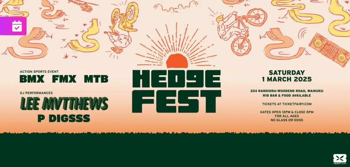 New Zealand’s Hedge Fest Returns to Canterbury on March 1