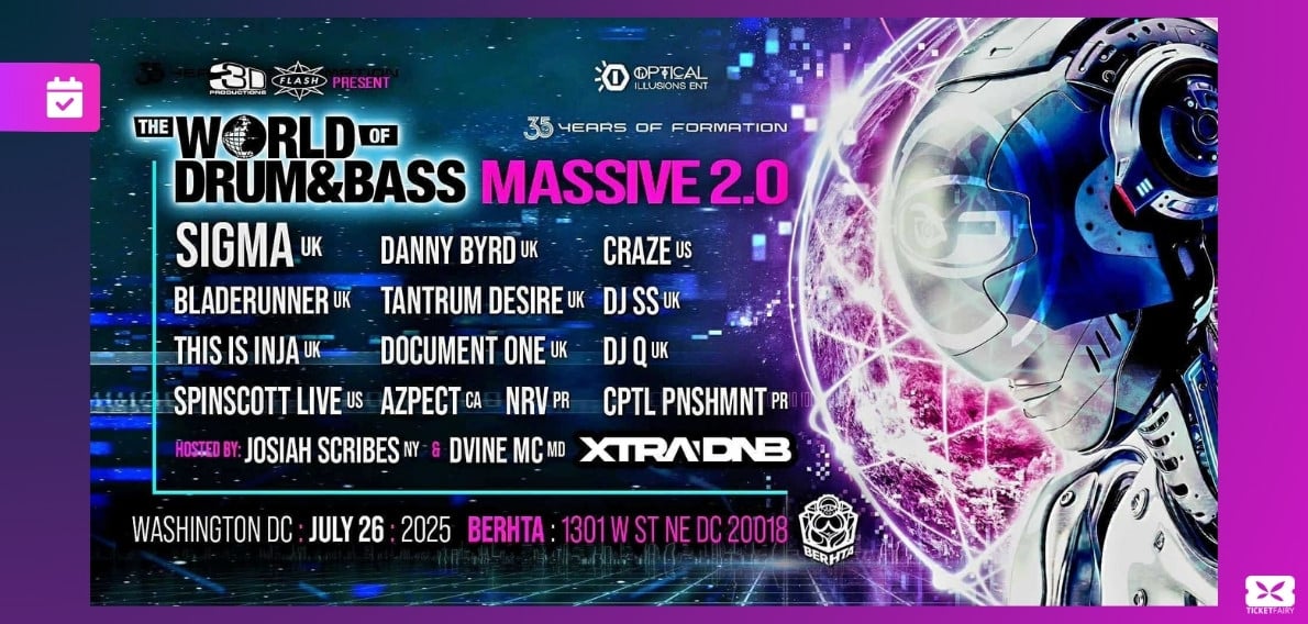 Sigma, Danny Byrd and More Halt by World of Drum & Bass Massive DC