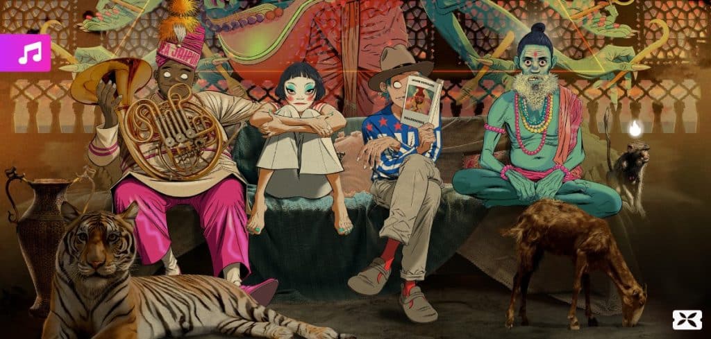 Gorillaz Finally Deliver on Mumbai Tease with ‘The Mountain’