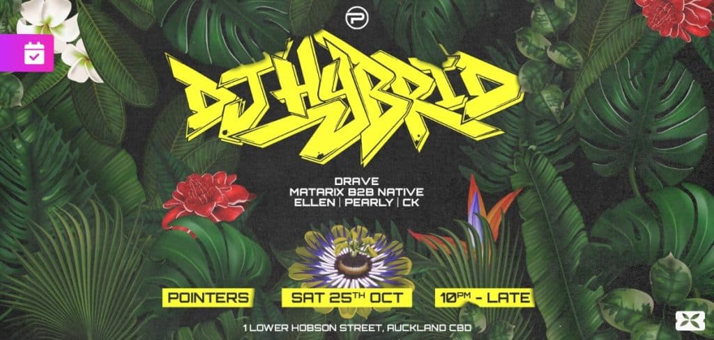 DJ Hybrid Returns to Auckland on Oct 13 for Pointers Debut