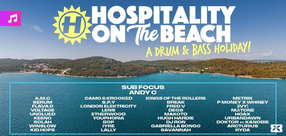 Hospitality On The Beach Unveils Explosive Line-up For Five-Day Spectacle