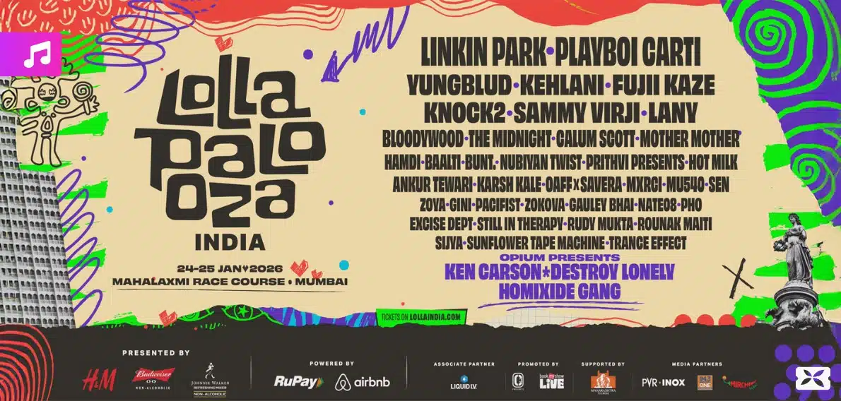 5 Acts You Need to Catch At Lollapalooza India 2026